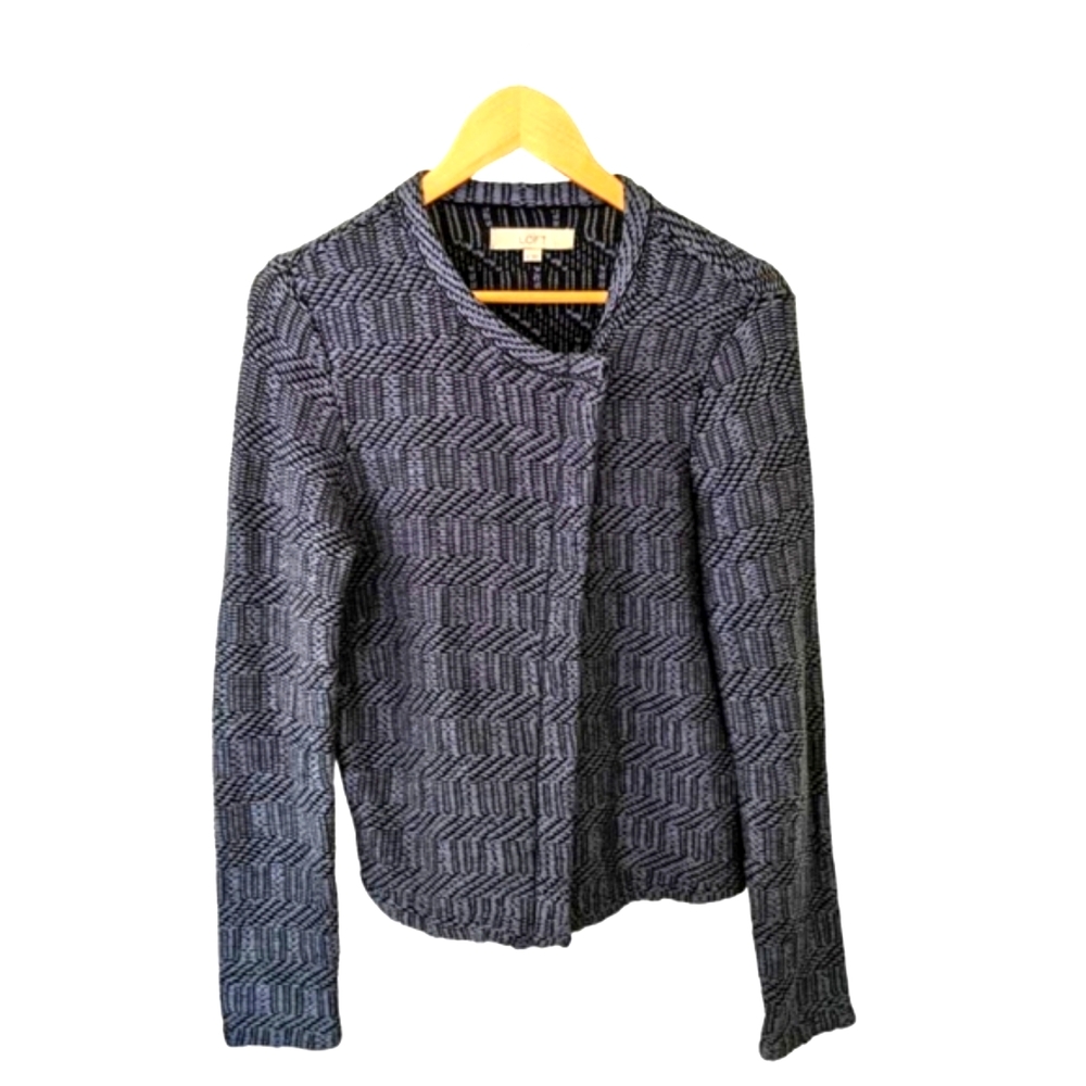 Loft zippered light jacket/cardigan
